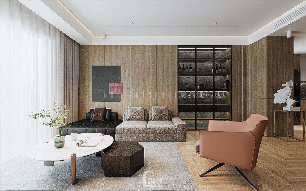 Thiết kế nội thất chung cư LE GRAND JARDIN – Không gian hiện đại tinh tế sang trọng